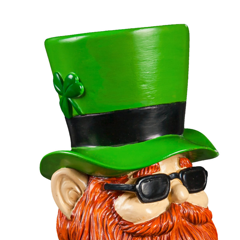 The Holiday Aisle® Bogoch Leprechaun Statue Wayfair